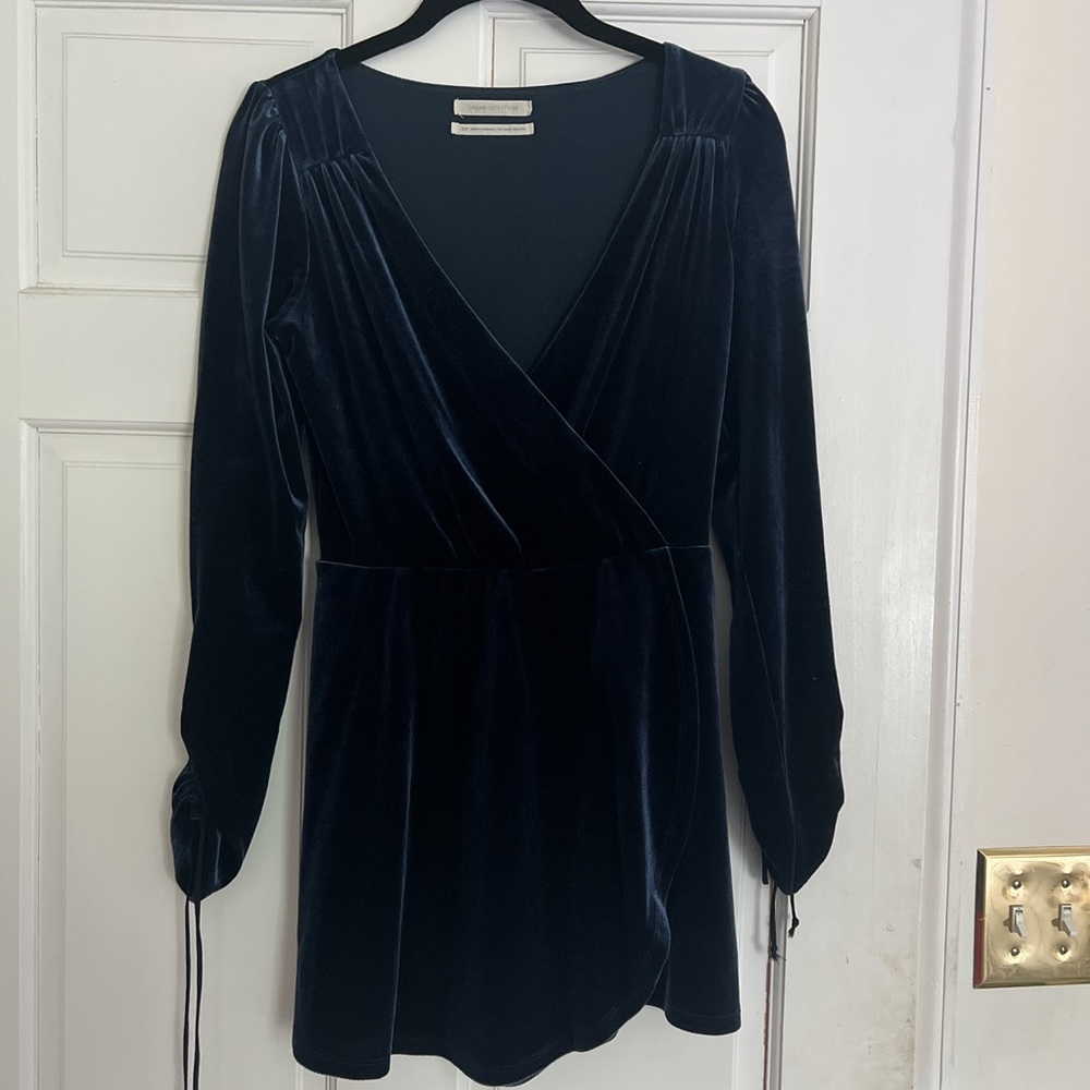 Beautiful UO velvet-feel romper!